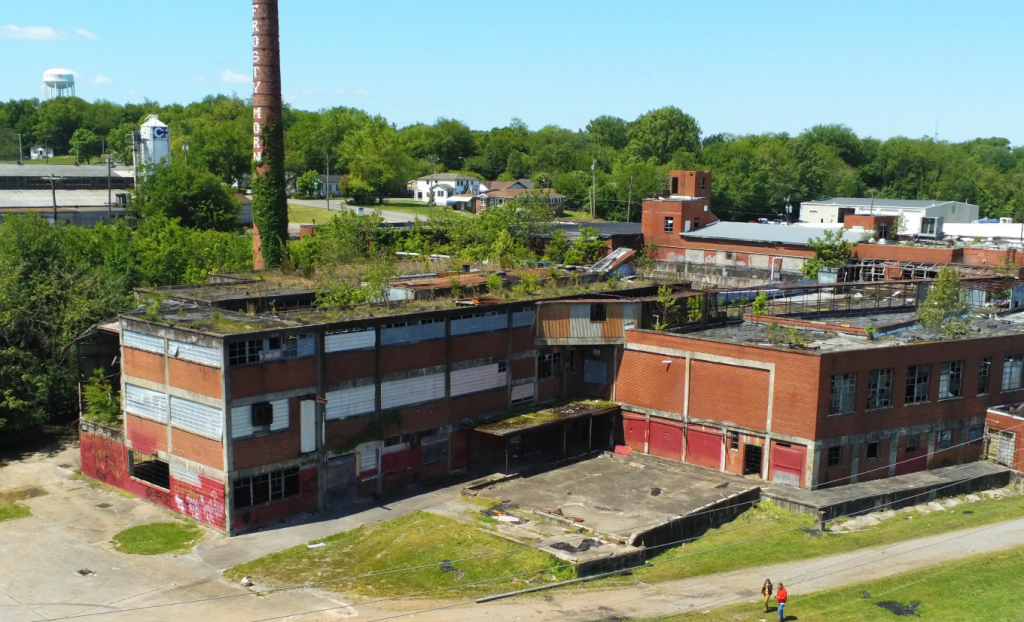 Project site pre-rehabilitation in Clarksville, TN, a city supported in MIP's Innovative Design Cohort.
