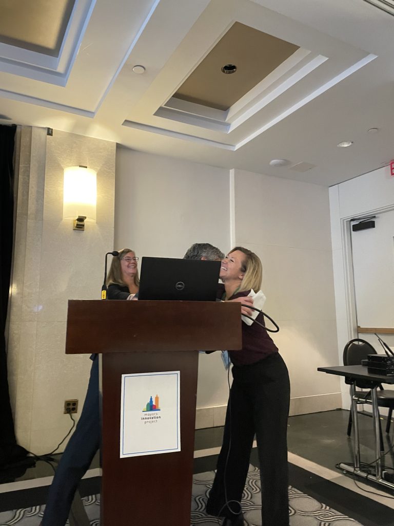 Mayor Weinberger & Mayor Bliss