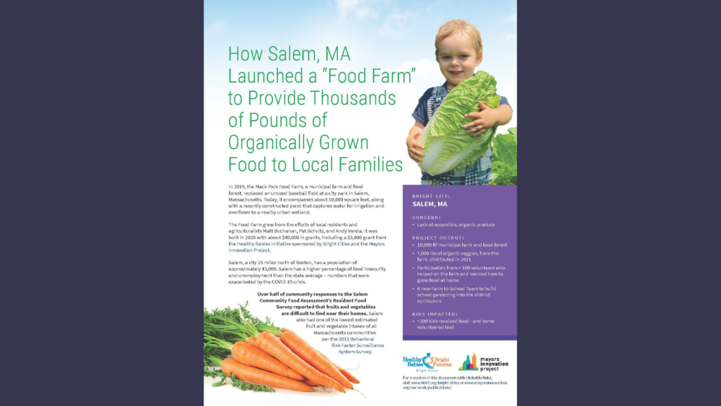 Salem, MA report cover