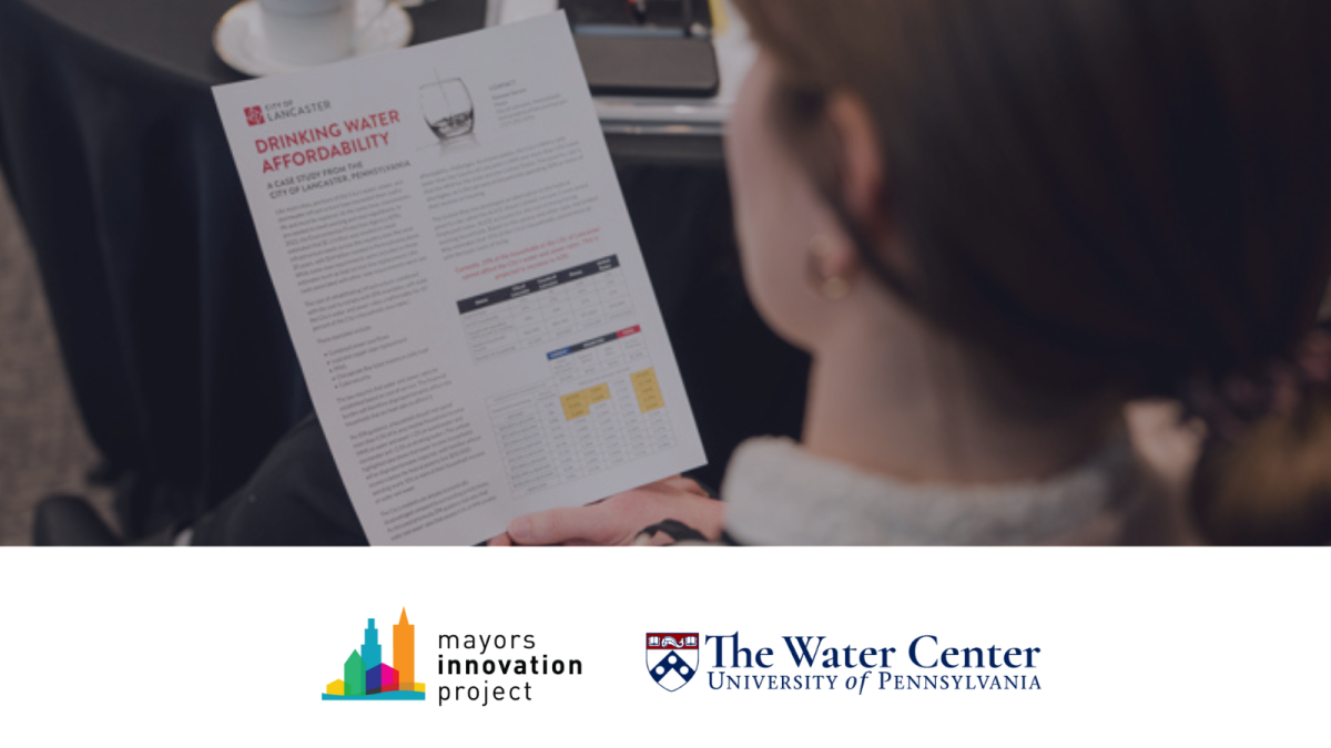 A Mayor’s Perspective on Water Affordability
